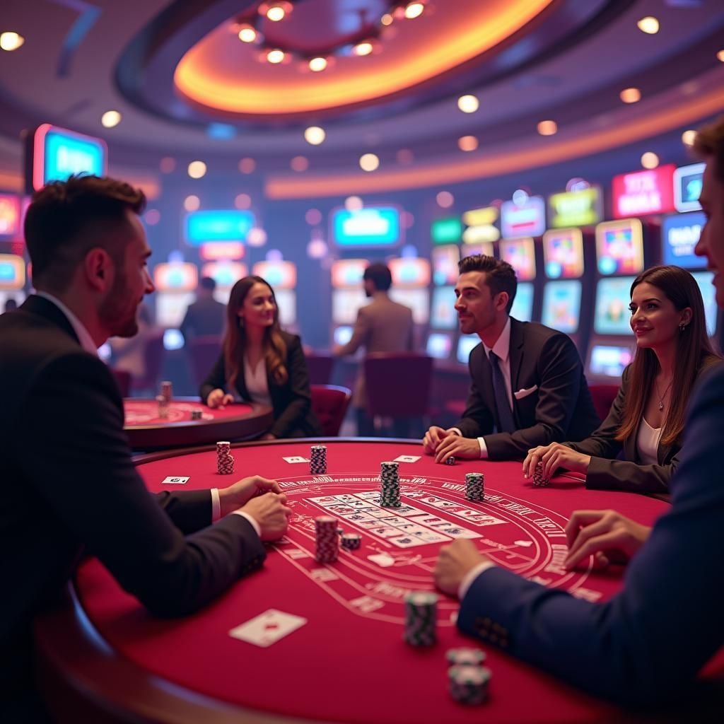 ak slot မိုဘိုင်းအက်ပ် Android iOS ဖုန်းတွင် ဂိမ်းကစားနေသည့် မြင်ကွင်း